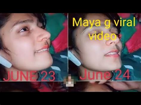 girl leak video|Maya G Full Video 